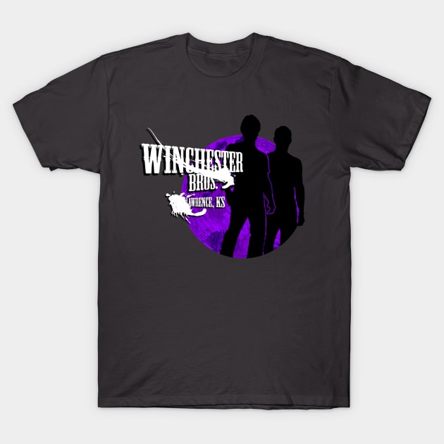 Supernatural: Winchester Bros. T-Shirt by Notebelow